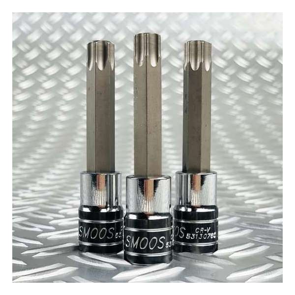Smoos® Losse torx dop T80 met 1/2 opname - 3 stuks
