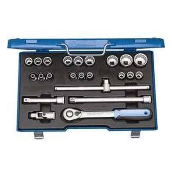 Gedore 2545845 Dopsleutelset Metrisch 1/2 (12.5 mm) 23-delig Gedore 2545845 Dopsleutelset Metrisch 1/2 (12.5 mm) 23-delig