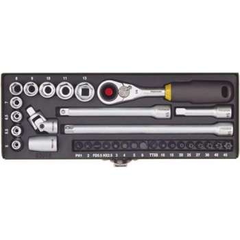 Proxxonindustrial - Fijnmechanica-steeksleutel- En Schroevendraaierset 1/4' (32- - PR23078