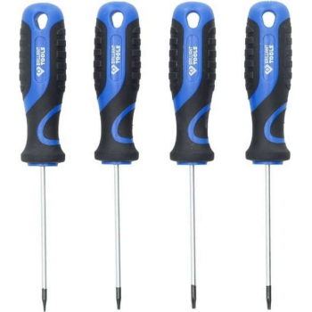 BRILLIANT TOOLS 4-delige Schroevendraaierset Torx
