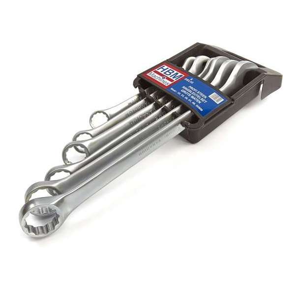 Profi 6 Delige Steek – Ringsleutelset GROTE Maten 32 - 50 mm Profi 6 Delige Steek – Ringsleutelset GROTE Maten 32 - 50 mm