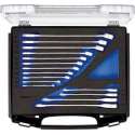 Gedore Ringsleutelset - 15-delig - In i-boxx - Grijs, Blauw, Zwart