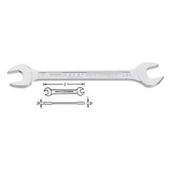Hazet 450N-30X32 Dubbele steeksleutel 30 - 32 mm DIN 3110, DIN ISO 10102 Hazet 450N-30X32 Dubbele steeksleutel 30 - 32 mm DIN 3110, DIN ISO 10102