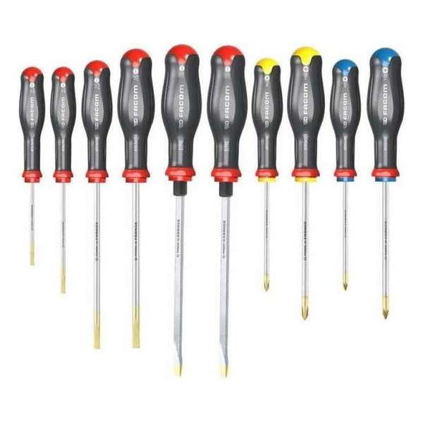 Facom schroevendraaierset Protwist 10-delig Facom schroevendraaierset Protwist 10-delig