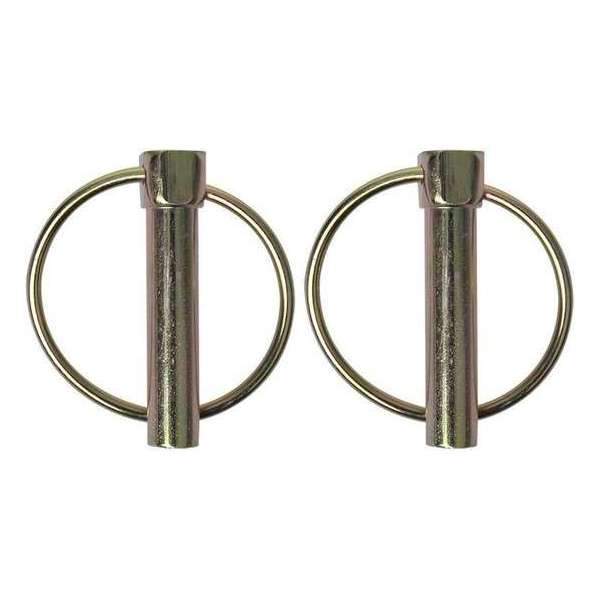 Proplus Borgpen Met Ring Aluminium 10 Mm Zilver 2 Stuks Proplus Borgpen Met Ring Aluminium 10 Mm Zilver 2 Stuks