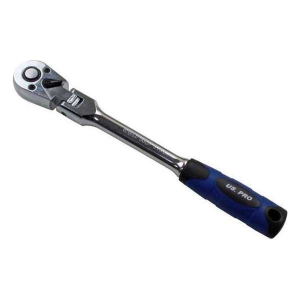 Ratel 250 mm met flexibele kop 72-tandig 3/8" Ratel 250 mm met flexibele kop 72-tandig 3/8"