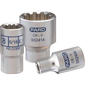 1/4'' 12-kants MIT dop PAS52414