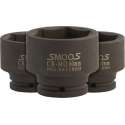 Smoos® Zware krachtdop 21 mm met 3/4 opname - 3 stuks
