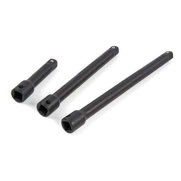 3 Delige 3/8" Kracht Verlengstukkenset Voor Krachtdoppen 3 Delige 3/8" Kracht Verlengstukkenset Voor Krachtdoppen