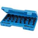 Silverline 35-delige krachtdoppen set