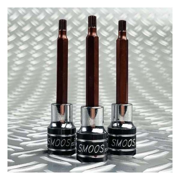 Smoos® Losse meertand Triple square dop M5 met 1/2 opname - 3 stuks Smoos® Losse meertand Triple square dop M5 met 1/2 opname - 3 stuks