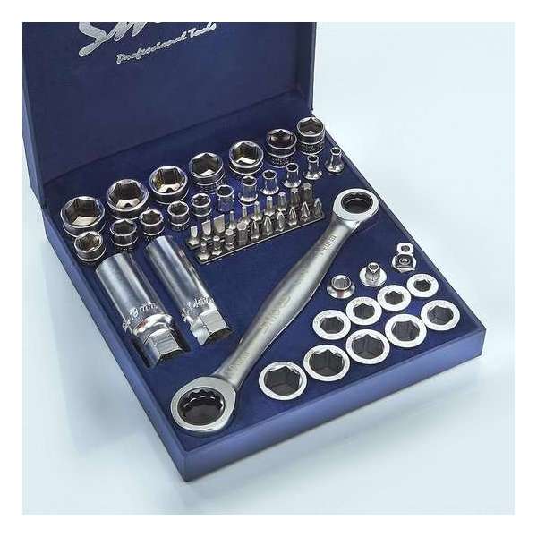 Smoos® Exclusieve dopsleutelset 53-delig Smoos® Exclusieve dopsleutelset 53-delig