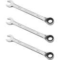 Smoos® Omschakelbare ringratelsleutel - 13 mm - 3 stuks