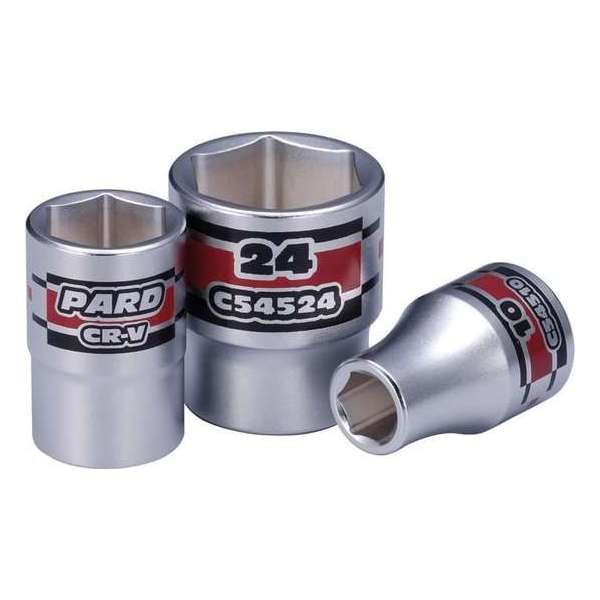 1/2'' Zeskants vlakke dop PAC54517