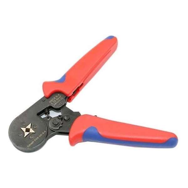 Adereindhulstang - Krimptang - Kabelkrimptang - Kabelschoentang - 0,25 mm - 6 mm2 Adereindhulstang - Krimptang - Kabelkrimptang - Kabelschoentang - 0,25 mm - 6 mm2