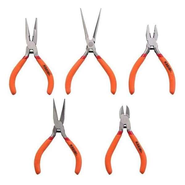 Professionele mini tangenset 5-delig. Hoogwaardige kwaliteit, voor het fijne werk. Professionele mini tangenset 5-delig. Hoogwaardige kwaliteit, voor het fijne werk.
