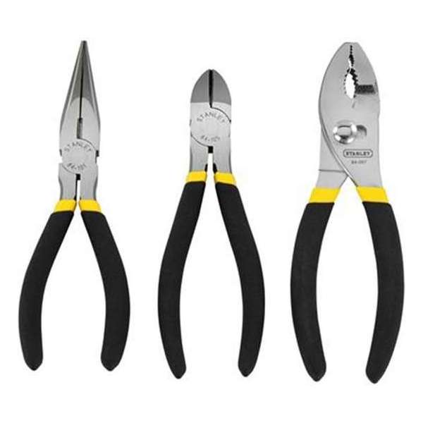 STANLEY 0-84-114 Tangenset - 3-delig STANLEY 0-84-114 Tangenset - 3-delig