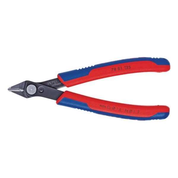 Knipex 7881125 Super-Knips Precisie Zijsnijtang - Elektronica - 125mm Knipex 7881125 Super-Knips Precisie Zijsnijtang - Elektronica - 125mm