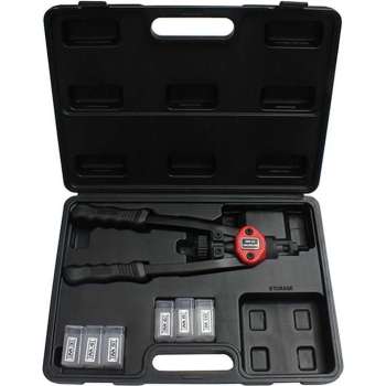 Blindklinkmoertang set M3 - M10 Normex 06-302