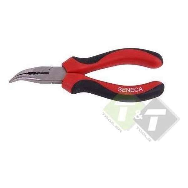 Gebogen punttang, Professioneel, 160mm lang, Seneca Gebogen punttang, Professioneel, 160mm lang, Seneca