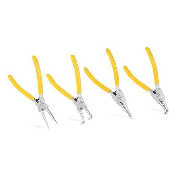 MSW Borgringtang - Set - 4 delen - 18e cm MSW Borgringtang - Set - 4 delen - 18e cm