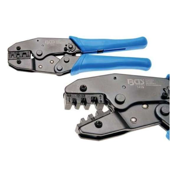 Ratel krimptang 0.5 - 1 - 1.5 - 2.5 - 4 - 6 mm² - kabelschoentang voor ongeisoleerde kabelschoentjes - erg handig - BGS1419 Ratel krimptang 0.5 - 1 - 1.5 - 2.5 - 4 - 6 mm² - kabelschoentang voor ongeisoleerde kabelschoentjes - erg handig - BGS1419