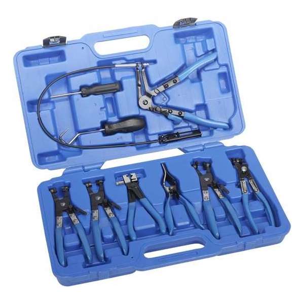 Slangklemtangen set 9dlg Slangklemtangen set 9dlg