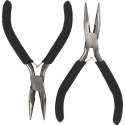 Creotime Sieraden Tangen 2 Platbektangen 1 Set