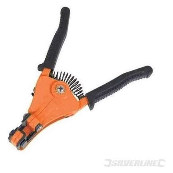 Silverline Automatische Striptang - Lengte 170 mm. Silverline Automatische Striptang - Lengte 170 mm.