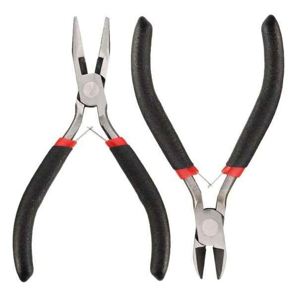 Fako Bijoux® - Platbektang & Kniptang - Sieraden Maken - Sieraden Tangen Set Fako Bijoux® - Platbektang & Kniptang - Sieraden Maken - Sieraden Tangen Set