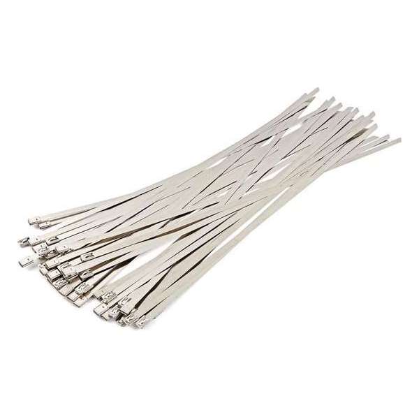 50 Delig RVS Kabelbinder / Tie-wrap assortiment 4,6 x 300 mm. 50 Delig RVS Kabelbinder / Tie-wrap assortiment 4,6 x 300 mm.