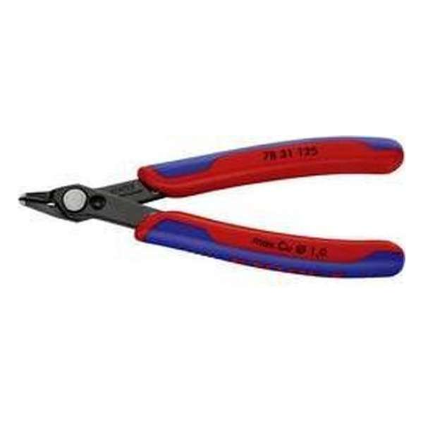 Knipex Super-Knips 78 31 125 Elektronica en fijnmechanica Printtang Zonder facet 125 mm Knipex Super-Knips 78 31 125 Elektronica en fijnmechanica Printtang Zonder facet 125 mm