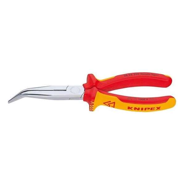 Knipex 2626200 gebogen Telefoontang - 200mm Knipex 2626200 gebogen Telefoontang - 200mm