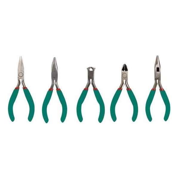 Set Van 5 Precisietangen Set Van 5 Precisietangen