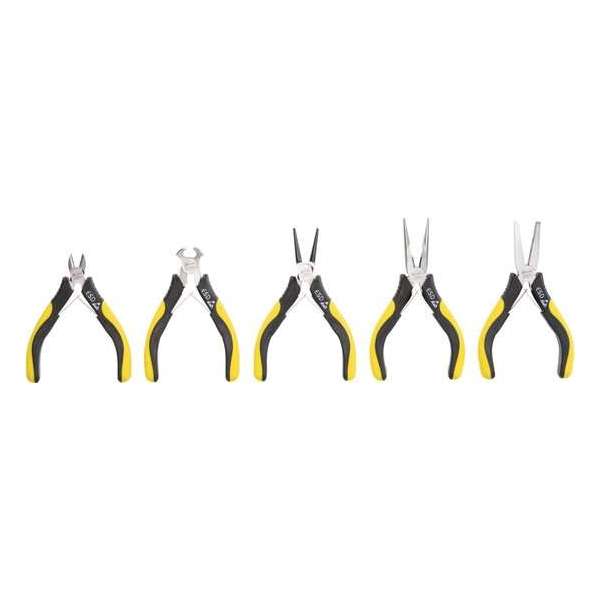 TOOLCRAFT 814608 ESD Tangenset 5-delig TOOLCRAFT 814608 ESD Tangenset 5-delig