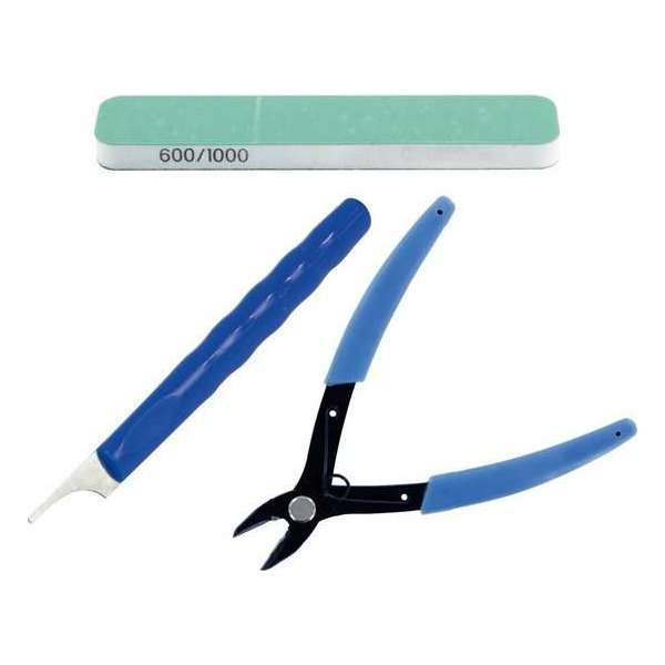 Vallejo Plastic Models Preparation Tool Kit - 3x - T11002 Vallejo Plastic Models Preparation Tool Kit - 3x - T11002
