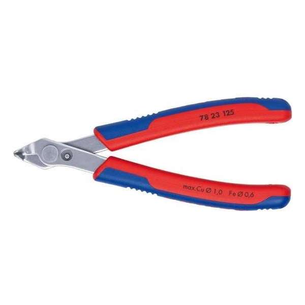 Knipex Super-Knips 78 23 125 Elektronica en fijnmechanica Printtang Zonder facet 125 mm Knipex Super-Knips 78 23 125 Elektronica en fijnmechanica Printtang Zonder facet 125 mm