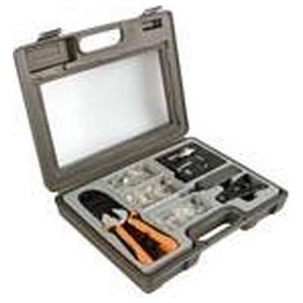 Krimpset Voor Modulaire Connectoren 4P4C (Rj10), 6P4C (Rj11), 6P6C (Rj12), 8P8C (Rj45) Krimpset Voor Modulaire Connectoren 4P4C (Rj10), 6P4C (Rj11), 6P6C (Rj12), 8P8C (Rj45)