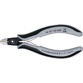 Knipex 79 22 125 ESD ESD Zijkniptang Zonder facet 125 mm