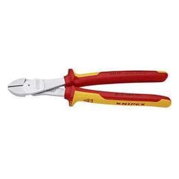 Knipex 74 06 250 VDE Kracht-zijsnijtang Met facet 250 mm Knipex 74 06 250 VDE Kracht-zijsnijtang Met facet 250 mm
