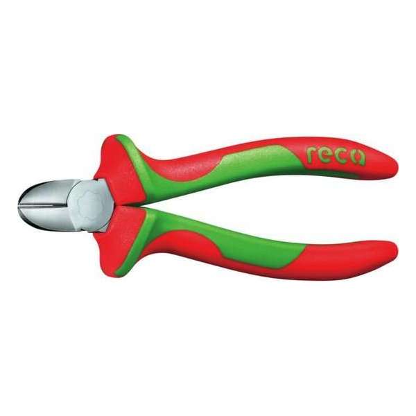 Reca Zijkniptang VDE 160 mm - 2K 1000 volt geschikt snijcapaciteit max. 4 mm Reca Zijkniptang VDE 160 mm - 2K 1000 volt geschikt snijcapaciteit max. 4 mm
