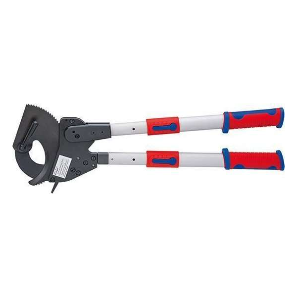 Knipex Kabelschaar 680mm met ratelprincipe en telescopische benen Knipex Kabelschaar 680mm met ratelprincipe en telescopische benen