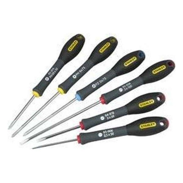 STANLEY FatMax Precisie Schroevendraaierset 6- delig STANLEY FatMax Precisie Schroevendraaierset 6- delig