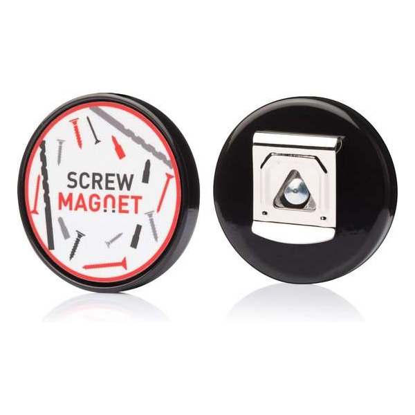 Screwmagnet met Broekclip RVS Zwart Screwmagnet met Broekclip RVS Zwart