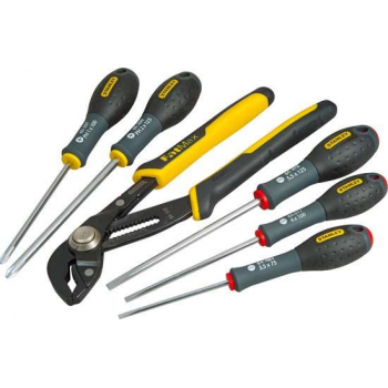 Stanley FatMax - 6 - delige Schroevendraaierset met Waterpomptang