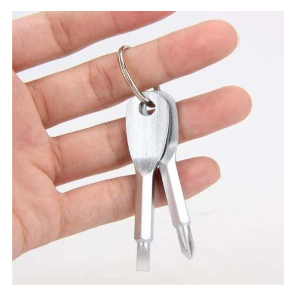 Sleutelhanger met schroevendraaiers Sleutelhanger met schroevendraaiers