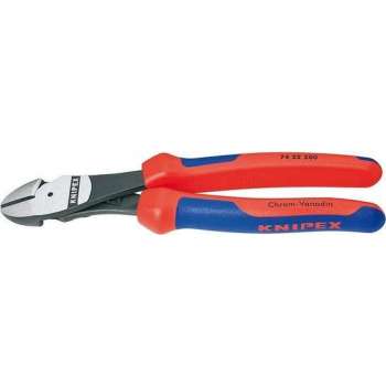 Knipex 74 22 200 Werkplaats Kracht-zijsnijtang Met facet 200 mm
