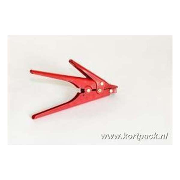 Kabelbinder Tool rood voor tie wraps tot 9mm breed. + Kortpack pen (099.0400) Kabelbinder Tool rood voor tie wraps tot 9mm breed. + Kortpack pen (099.0400)