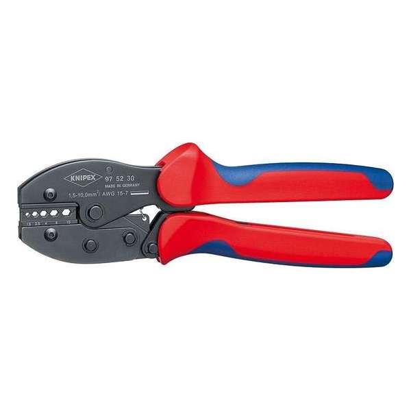 Knipex PRECIFORCE 97 52 30 Krimptang Ongeïsoleerde presverbinders 1.5 tot 10 mm² Knipex PRECIFORCE 97 52 30 Krimptang Ongeïsoleerde presverbinders 1.5 tot 10 mm²
