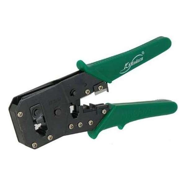 Netwerk tool - Alles-in-een krimptang voor RJ45-RJ12-RJ11 - Netwerk kabel tang - RJ45 tang Netwerk tool - Alles-in-een krimptang voor RJ45-RJ12-RJ11 - Netwerk kabel tang - RJ45 tang